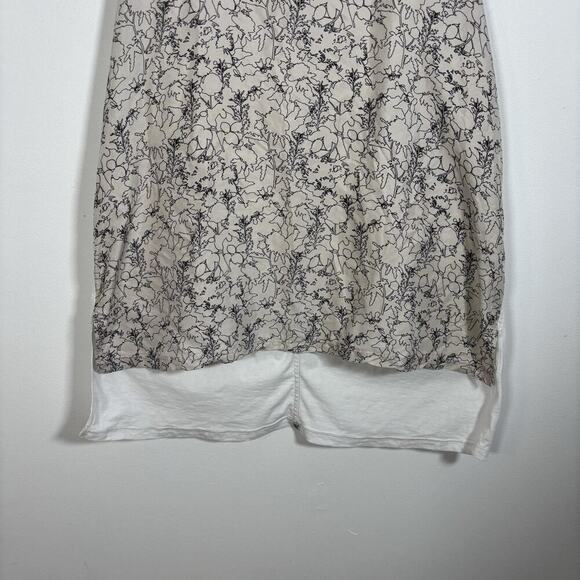 Rag & Bone Silk Tank Top Floral Printed Medium Pull On Tunic Boho Summer Dressy - Picture 6 of 7